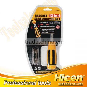 12-in-1 Ratchet Screwdriver Set