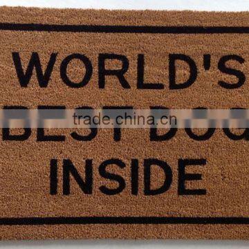 Made In China Coir Door Mats Supplier For Aldi Walmart Mohawk