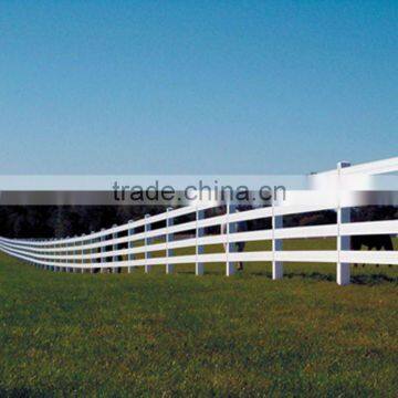 5"x5" 4 Rails PVC Horse Fence PVC Fencing Post and Rail