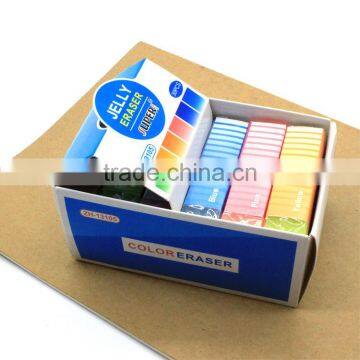 Jelly Color Translucent Eraser for Students photo-5