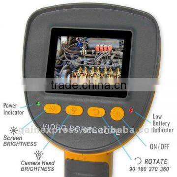 2.4" Video Inspection Waterproof Camera Endoscope Snake Borescope 360 Rotation 4 Meter (1M + 3M) Cable 10mm Diameter photo-4