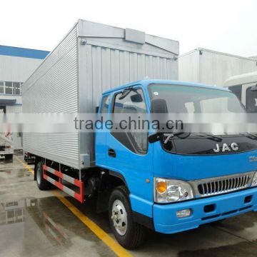 factory supply JAC 5t VAN truck