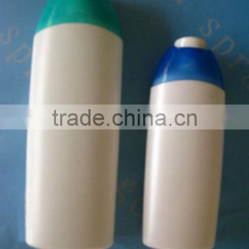 HDPE plastic shampoo bottle