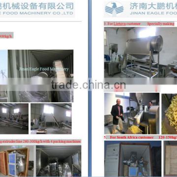 Made in China nik naks machines/Extruder machine