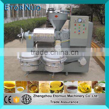 CE Approved Cold Press Screw Castor Oil Press Machine