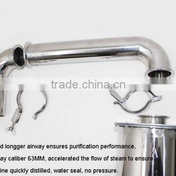 Large Capa!18L Household Stainless Steel Water Seal Alochol Distiller For Sale Home Wine Distiller Distillation/Brewing Device photo-5