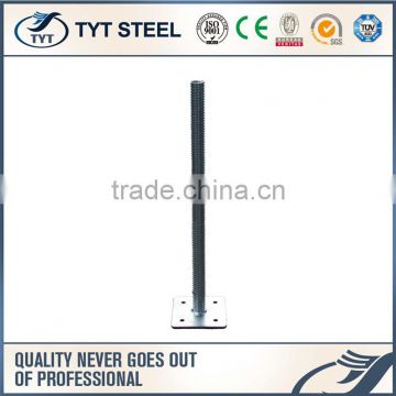 hollow jack base formwork screw jack base rod 34mm high quality jacks base