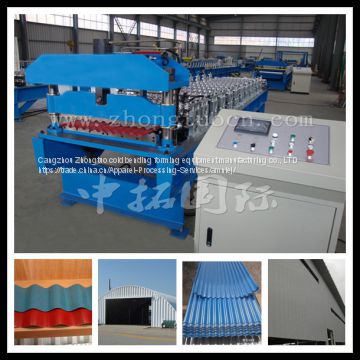 Metal Corrugated Steel Roofing Sheets Machine