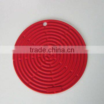 Easter Gift Heat-resistant Round Shape Silicone Cup Mat