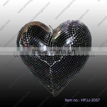 Heart Mirror Ball/ Display Scene Ball/ Christmas Decoration Ball