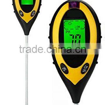 4-in-1 Soil Meter for moisture PH Light Temperature Gardening Test Meter