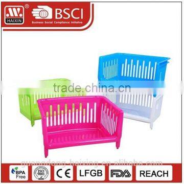 Plastic storage rack