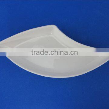 White Porcelain Peacock Fruit Dish photo-2