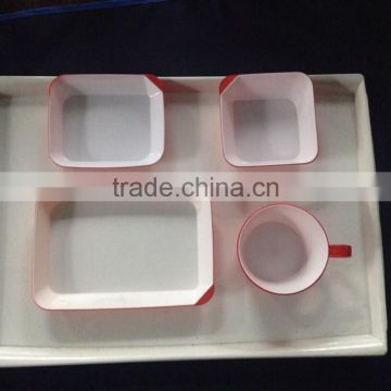 plastic rotable ABS Inflight atlas tray