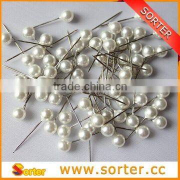Pearl Head Straight Pin Corsage Pearl Head Pin photo-4