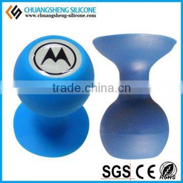 Round Head Octopus Head Silicone Mobile Phone Holder photo-3