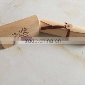 Nature Birch Bark Cylindrical Tea Gift Wooden Packaging Box photo-2