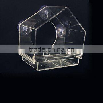 Plexiglass Pmma Opening Window Bird Feeder photo-5