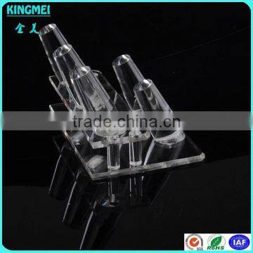 Popular Hot Sell 2 Tier Clear Acrylic Ring Display Holders photo-3