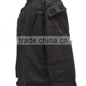 SWAT Airsoft Black BDU Uniform Set Shirt Pants photo-3