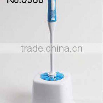 New Design Toilet Brush Plastic Cleaning Brush Sets With TPR Holder photo-2