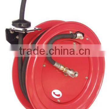 Self-retracting Heavy-duty Rubber Hose Reel