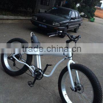 26" Electric Fat Bike Adult Electric Bicycle Fat Tire Ebike photo-2