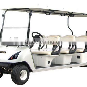 6 seat electric shuttle bus for sale with CE certificate from China, 6 Seater electric aluminum golf cart