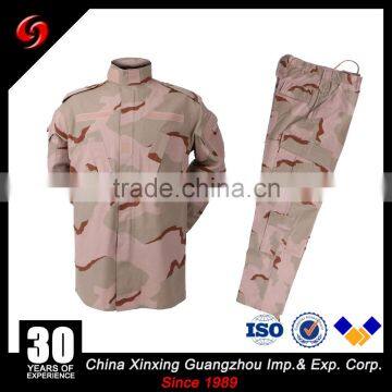 hot selling T/C 65%35% industry ACU Type camouflage military uniform army combat suit