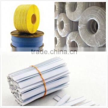 PP Plastic Raw Material of Double Core Twist Ties for Packaging photo-2