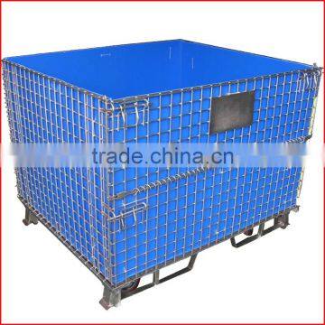 Warehouse Folding Steel Storage Cage/roller Container photo-5