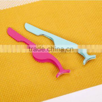 Colorful Rubber Plastic Material Multifunctional Eyebrow Tweezer Popular Used for Beauty Salon photo-3
