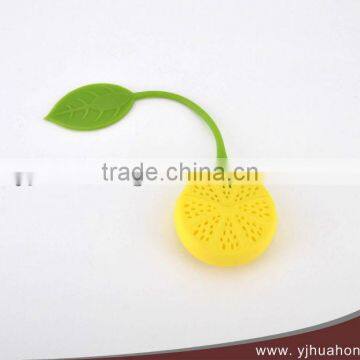 Food Grade Lemon Shape Silicone Tea Infuser