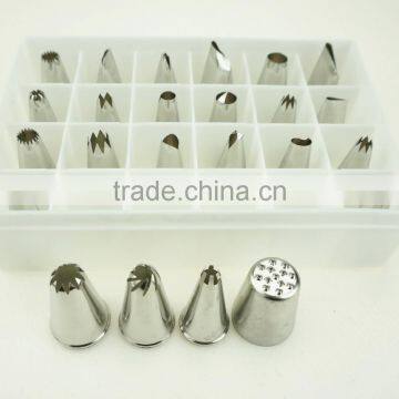 42157 Stainless Steel Cake Decorating Tips/Mouth for Pastry Bag/Fondant Tools photo-3