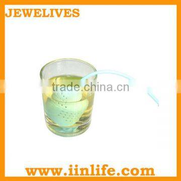 Hot Selling Promotional Gift Rose Silicone Tea Bag Strainer