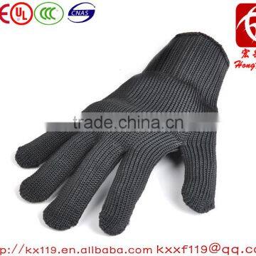 High strength Black Cut Resistant Gloves anti cutting gloves