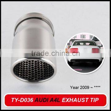 car muffler stainless tips for Audi A4L