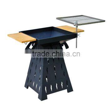 Outdoor Rotating Bbq Grill / Multifunctional BBQ Grill /BBQ Grill and Fire Pit photo-3