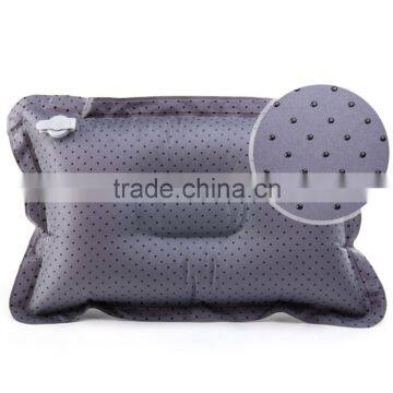 Sales Promotion Mini Travel Pillow Ultralight Portable Air Inflatable Suede Outdoor CampingTravel Soft Pillow Free Shipping photo-4