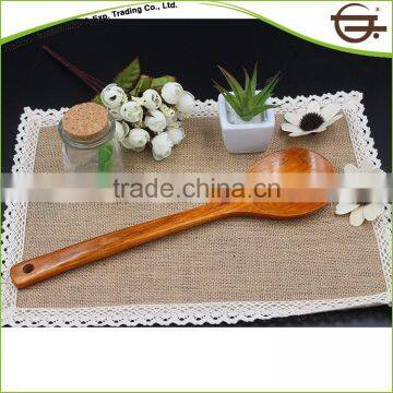 Low Price Nature Wood Fancy Soup Spoon