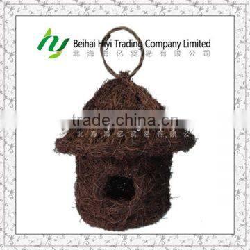 Silk rattan bird house, natural handmade & eco-friendly