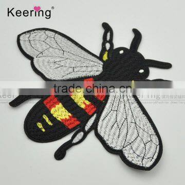 Hot Sale Pretty Bee Embroidery Patch Fabric Craft WEF-287 photo-2