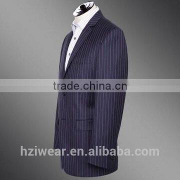 2015 New Stripe Notch Lapel Business Suits for Man / Suit Men photo-3