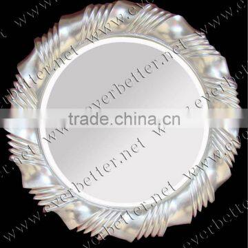 Round Pu Decor Mirror