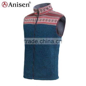 Apparel Manufacturer Printing Custom Knit Fleece Women Vest photo-5