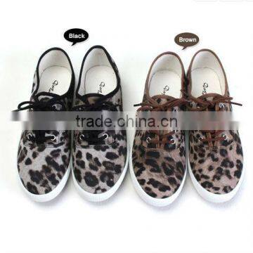 2ssd0307 flat leopard laced sneakers