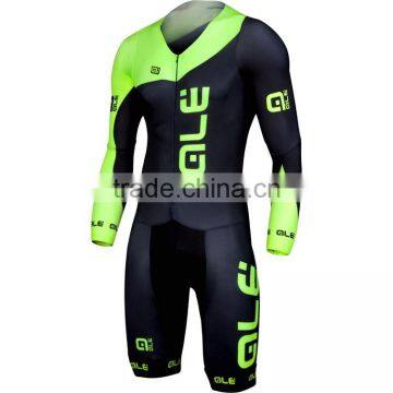 Compression Long Sleeve Speed Skating suit speedsuit cycling skinsuit