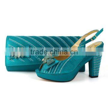 Italian Ladies Shoes and Matching Bags/wholesale Shoe and Bag Set for Nigeria Party photo-2