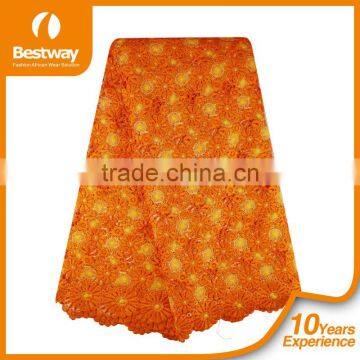 High Quality African Cord Lace Fabric Latest African Cord Lace Fabric African Lace Embroidery Fabric For Wedding Dress CP0057 photo-4