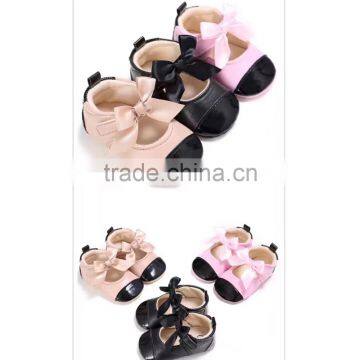 infant short boots pink black brown round shoes bow cute beautiful child shoes